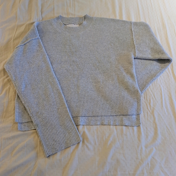 Gray Knit Sweater - Picture 2 of 6